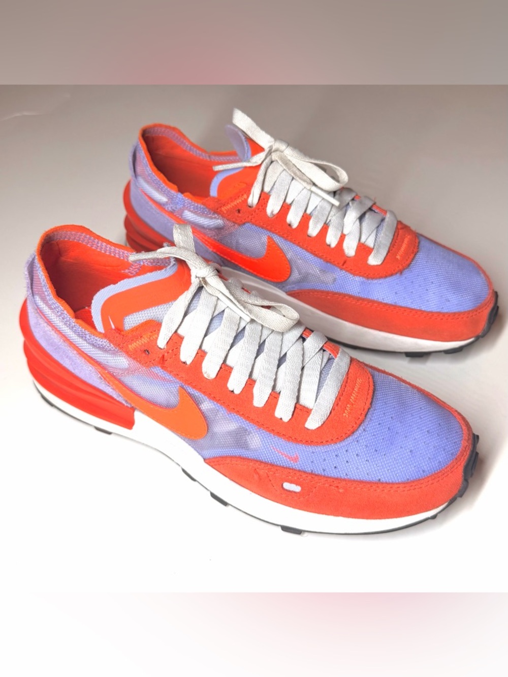 Nike Women’s Waffle One 'Active Fuchsia' DC2533-800 Casual Shoes Size- 7.5 - Picture 5 of 9